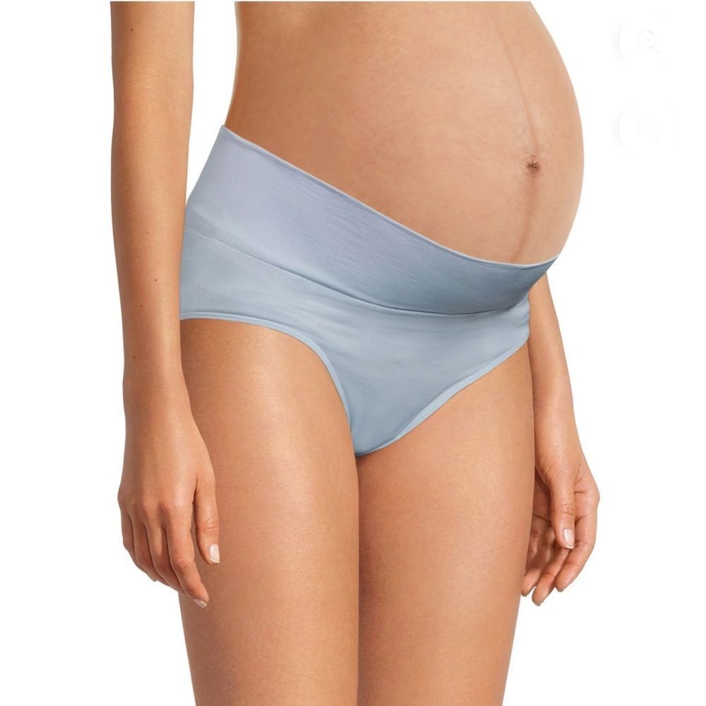 Women’s Destination Maternity Foldover Bikini Panty 2, 3-Packs Size S - Picture 4 of 8